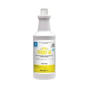 RTU Peroxy 4D - Desinfetante Limpador Pronto Uso com Peróxido de Hidrogênio - 1L - Spartan Brasil
